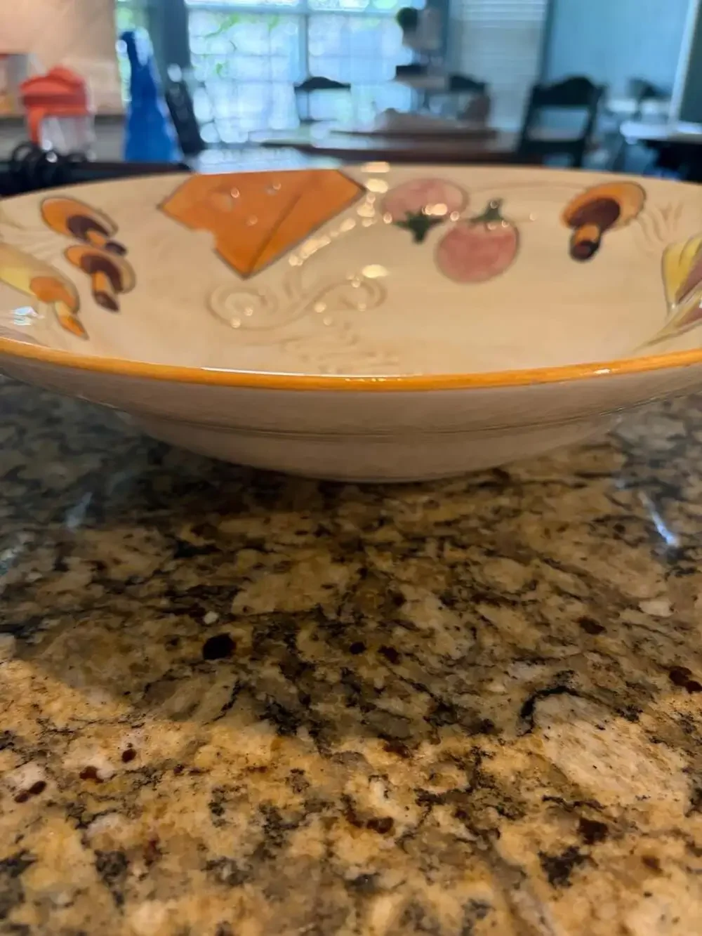 Vintage 1972 Los Angeles Potteries 510 Large Spaghetti Serving Bowl